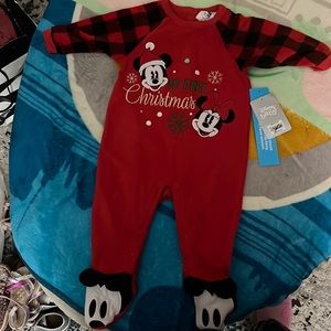 My First Christmas Mickey Pj